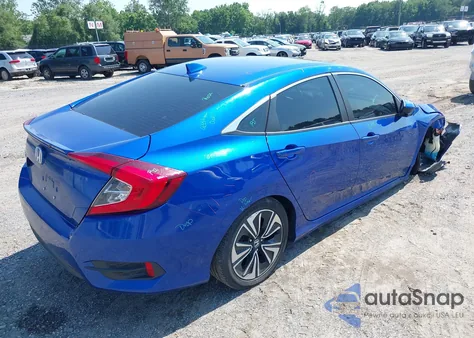 2018 Honda Civic Ex-L из США, поврежденный, VIN 19XFC1F73JE201282